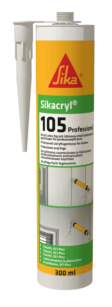 Produktbild: vit fogpatron Sika Cryl-105