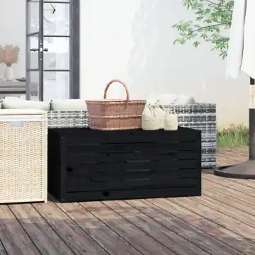 Produktbild: svart dynbox i trä