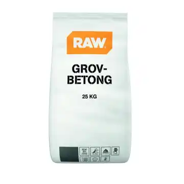 Produktbild: säck grovbetong 25 kg
