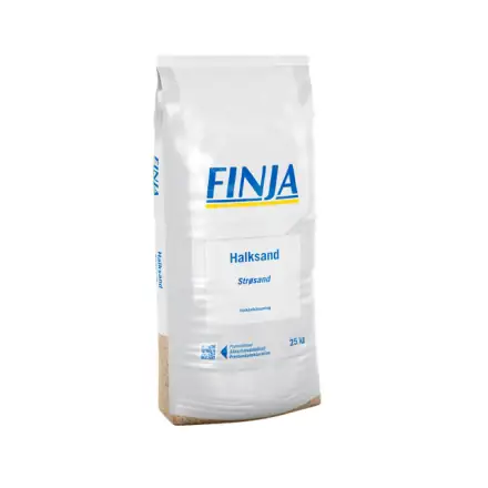 Produktbild: vit säck med halksand 25 kg