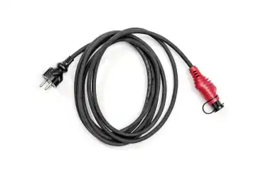 Produktbild: svart motorvärmarkabel med Defa-kontakt